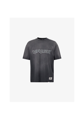 Mens Represent x Iron Maiden Anniversary Dreams Cotton T-Shirt