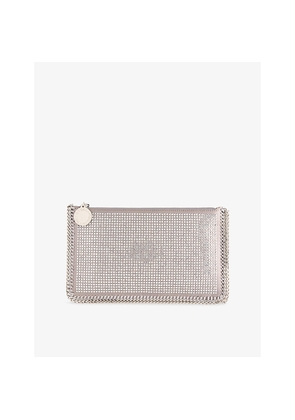 Womens Stella Mccartney Falabella Woven Shoulder Bag