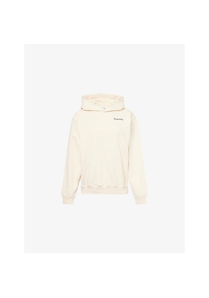 Womens Sporty & Rich Eden Crest Embroidered Cotton Hoodie