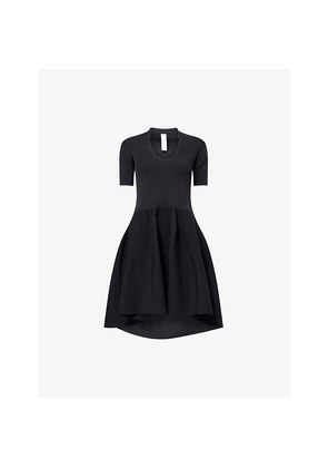 Womens CFCL Pottery Short-Sleeves Knitted Mini Dress