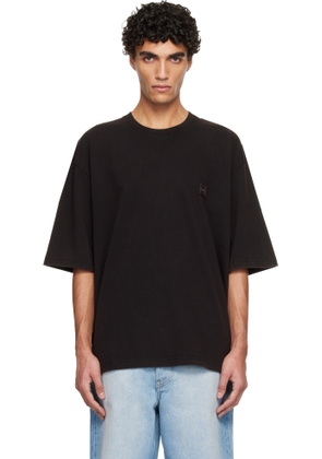 Solid Homme Black LP Graphic T-shirt