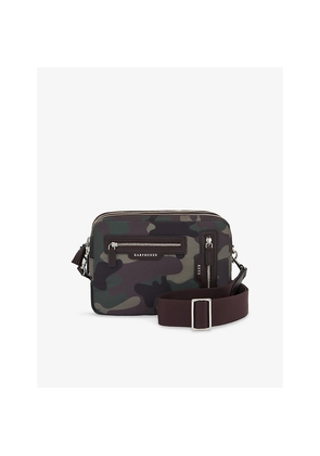 Mens Anya Hindmarch Trio Camouflage-Pattern Nylon Cross-Body Bag