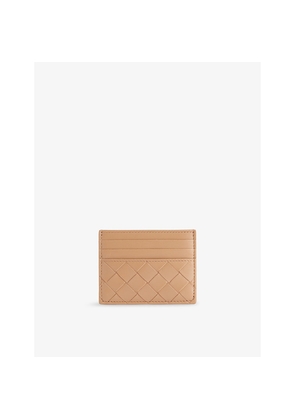 Womens Bottega Veneta Intrecciato Leather Card Holder