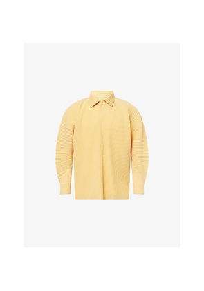 Mens Homme Plisse Issey Miyake Monthly Colors: August Relaxed-Fit Knitted Shirt