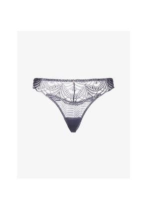 Womens Aubade Vibes Lace Thong