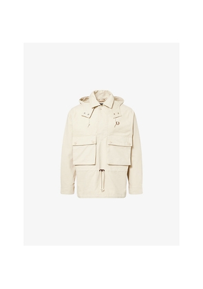 Mens Fred Perry Coaches Smock Cotton Jacket