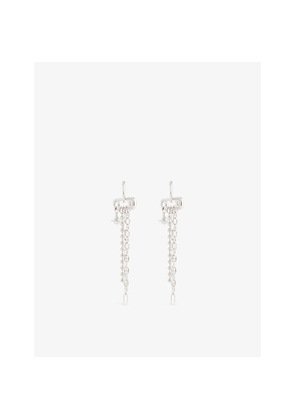 Womens Vivienne Westwood Jewellery Ginetta Pin Brass Earrings