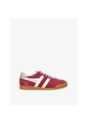 Womens Gola Elan Suede Low-Top Trainers