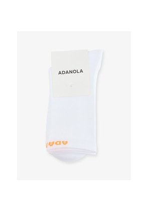 Womens Adanola Logo-Print Stretch-Woven Running Socks