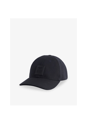 Mens Loewe Branded-Patch Cotton-Canvas Cap