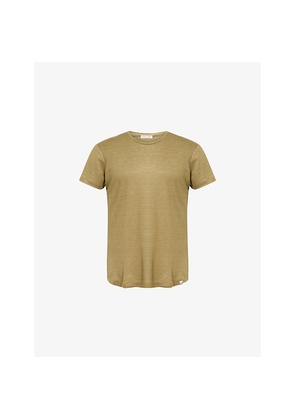 Mens Orlebar Brown Ob-T Crewneck Linen-Jersey T-Shirt