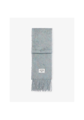 Acne Studios Fringed Knitted Scarf