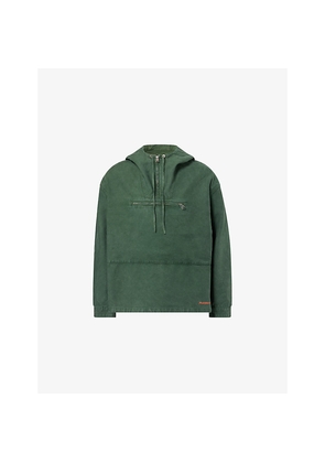 Mens JW Anderson Hooded Long Sleeve Cotton Anorak