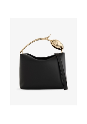 Womens Erdem Bloom Mini Leather Top Handle Bag