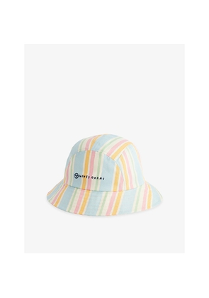 Mens Sergio Tacchini x Wavey Garms Dropout Cotton Bucket Hat