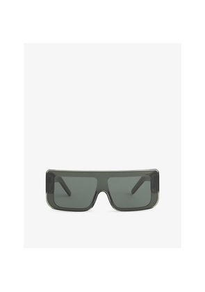 Mens Rick Owens Documenta Acetate Sunglasses