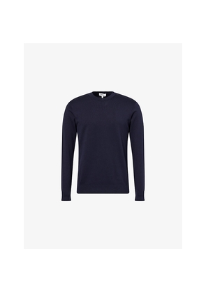 Mens Arne Crewneck Long-Sleeve Knitted Jumper