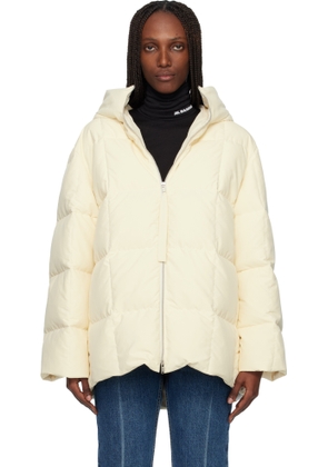 Jil Sander Off-White Quilted Down Jacket