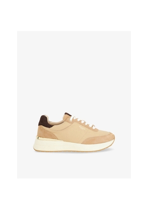 Womens Dune Emotion Leather Trainers