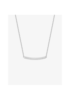 Boucheron Quatre Grosgrain 18ct White-Gold Pendant Necklace