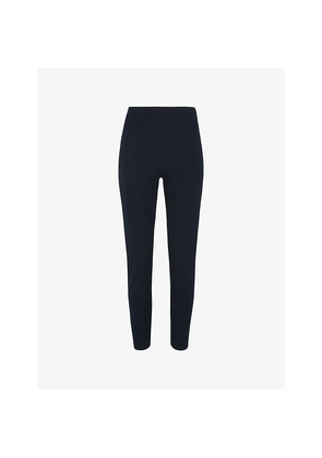 Womens Whistles Super Stretch Skinny-Fit Stretch-Cotton Trousers