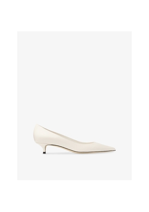 Womens Jimmy Choo Amelia 35 Leather Heeled Courts