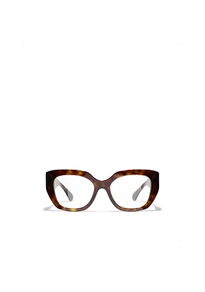Womens Chanel Ch3488 Square-Frame Acetate Eyeglasses