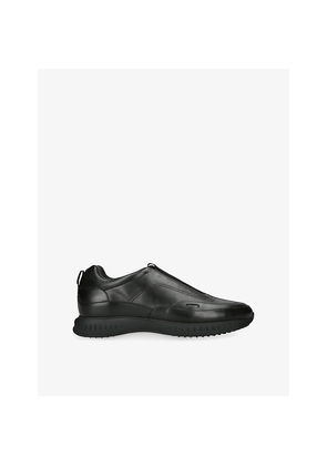 Mens John Lobb Stream Elastic Leather Trainers