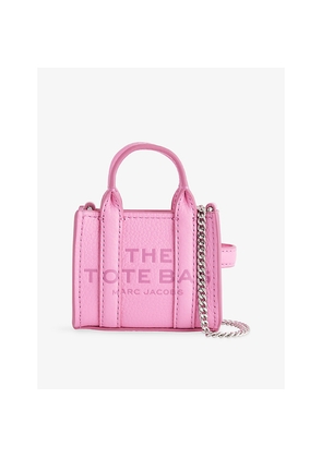 Womens Marc Jacobs The Nano Tote Leather Bag Charm