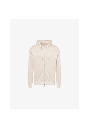 Mens Eleventy Hooded Long-Sleeve Cotton-Jersey Hoody