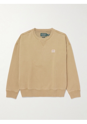 Polo Ralph Lauren - Logo-Appliquéd Cotton-Jersey Sweatshirt - Men - Neutrals - XS