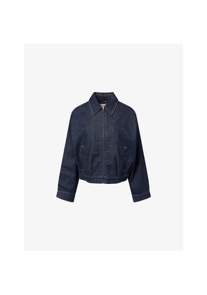 Womens Levis Ivy League Long-Sleeve Denim Jacket