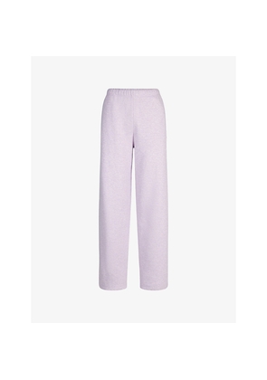 Womens Skims Classic Straight-Leg Cotton-Blend Jogging Bottoms