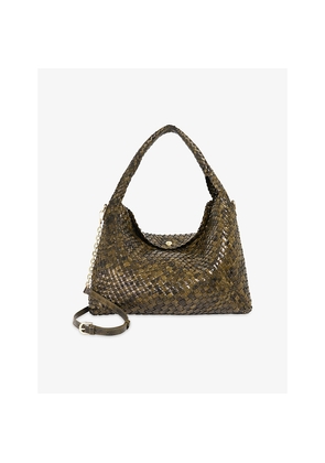 Womens Dune Deliberate Large Faux-Leather Shoulder Bag