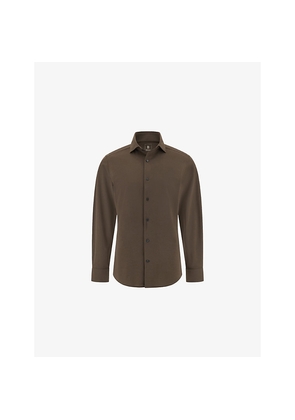 Mens Boggi Milano Regular-Fit Japanese Jersey Polo Shirt