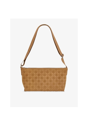 Womens Sandro Hobo Suede Shoulder Bag