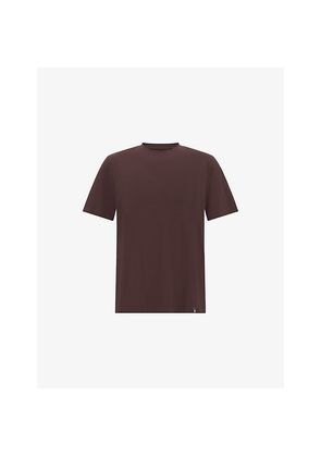 Mens Boggi Milano Crewneck Short-Sleeve Supima Cotton T-Shirt