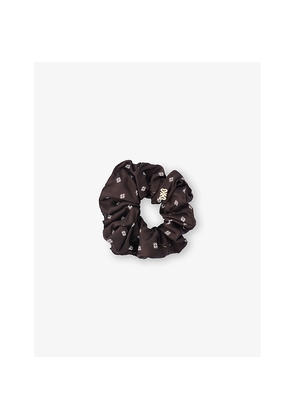 Womens Sandro Patterned Woven Scrunchie