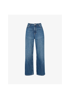 Womens Whistles Straight Full-Length Denim Jeans