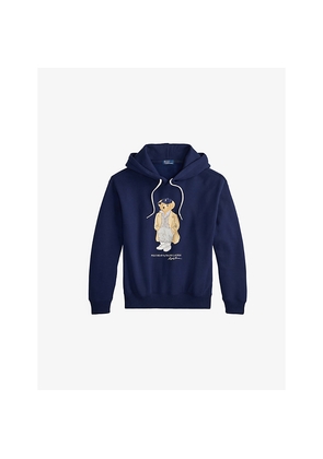 Womens Polo Ralph Lauren Polo Bear Fleece Cotton Hoody