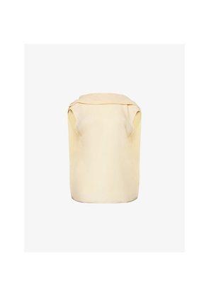 Womens Toteme Cocoon Cap-Sleeves Woven Blouse