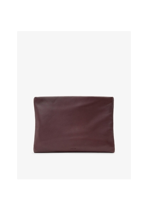 Womens Allsaints Bettina Leather Clutch Bag