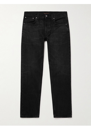 Nudie Jeans - Gritty Jackson Slim-Fit Straight-Leg Organic Jeans - Men - Black - 30W 32L