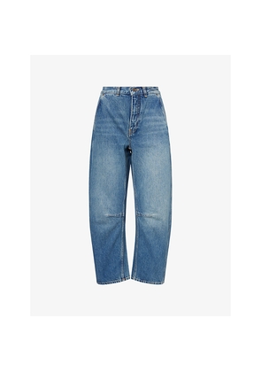 Womens Me And Em Engineered Cropped Denim Jeans