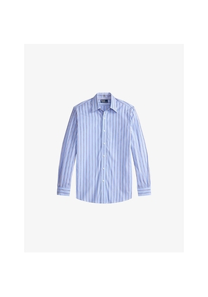 Mens Polo Ralph Lauren Striped Long-Sleeve Cotton Shirt