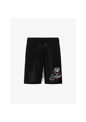 Mens Club Amiri Crochet Woven Shorts