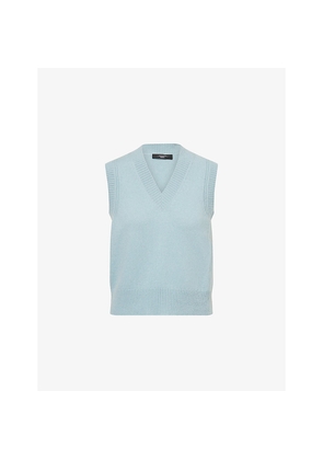 Womens Weekend Max Mara Carlos V-Neck Cashmere Waistcoat