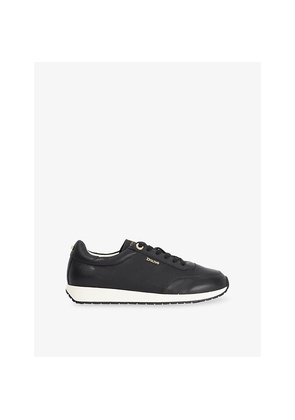 Womens Dune Ettah Leather Trainers