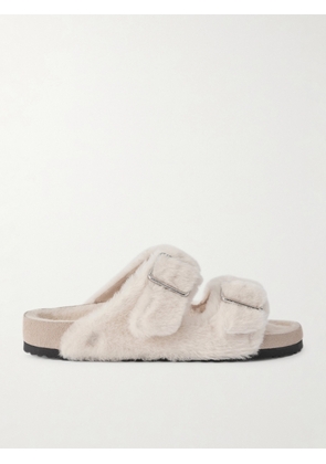 BIRKENSTOCK 1774 - Arizona Shearling Sandals - Men - Neutrals - EU 41