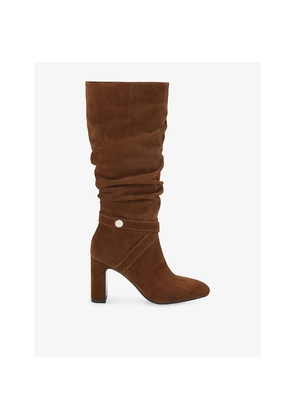 Womens Carvela Jackpot Slouch Suede Knee-High Boots